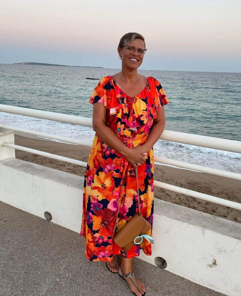 Christelle après